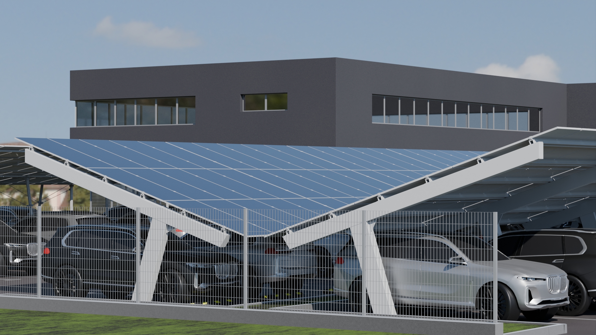 Render of carport