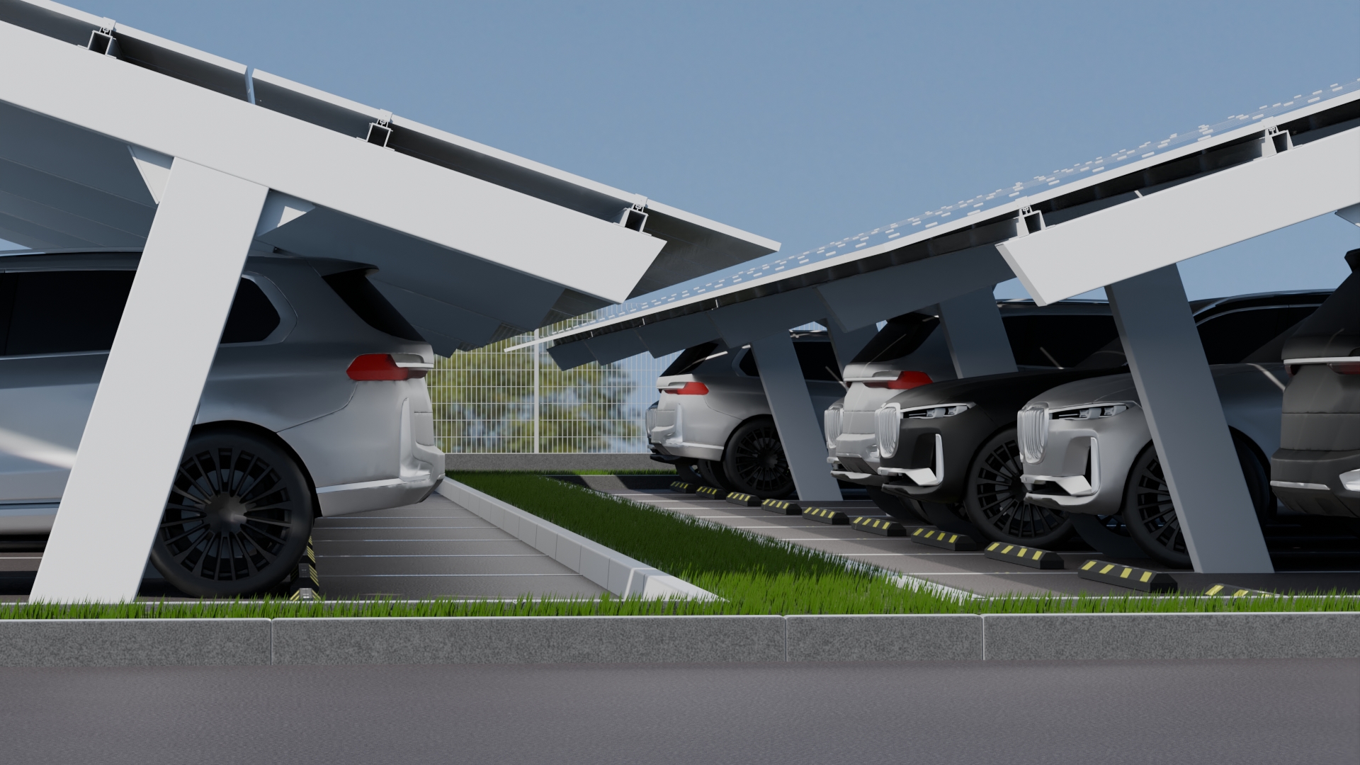 Render of carport